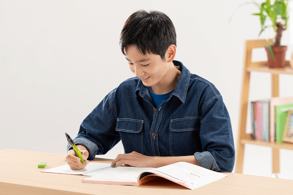 中学生の毎回の宿題で学習習慣をつける