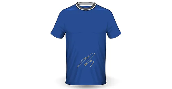 直筆サイン入りユニフォーム