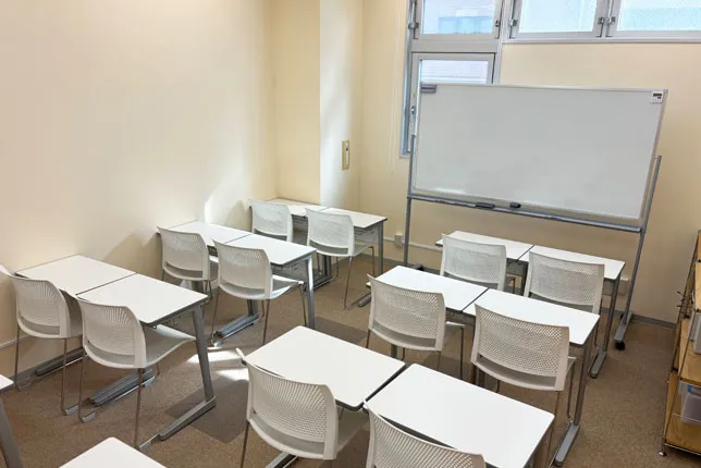 あびこ駅前校の自習室