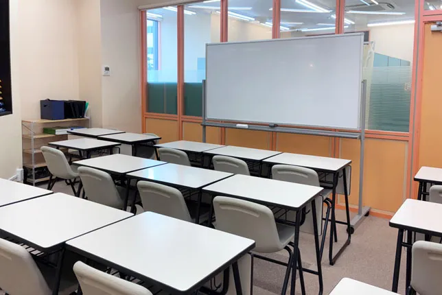 我孫子校の自習室