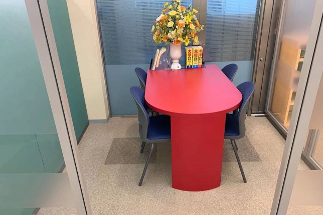 青砥校の面談スペース