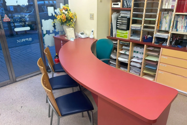 綾瀬校の面談スペース