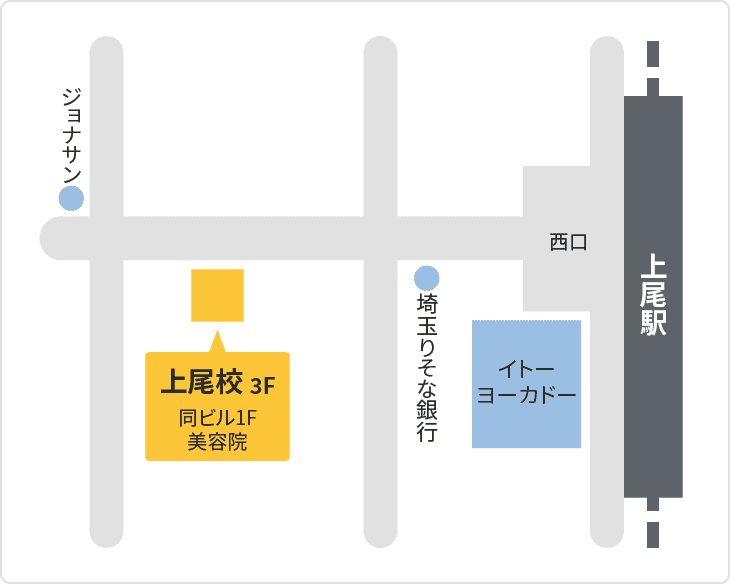 森塾 森塾 上尾校までの地図