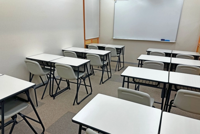 茅ヶ崎校の自習室