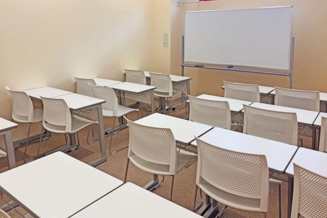 平野校の自習室