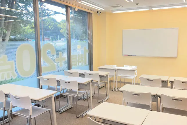 稲城校の自習室