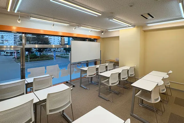 小平校の自習室