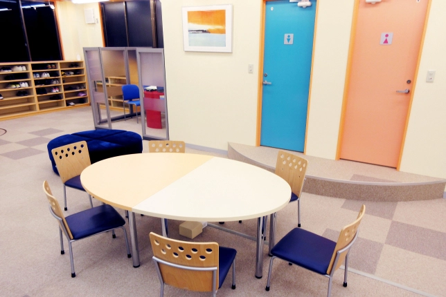 古河校の校舎風景