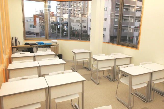 古河校の自習室