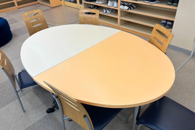 北本校の校舎風景