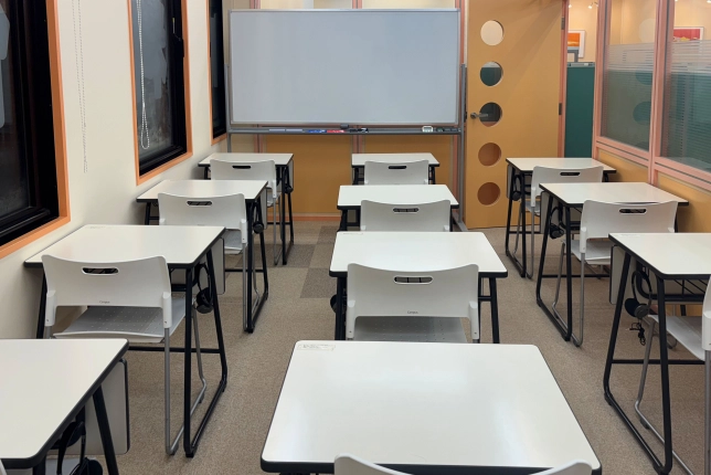 北本校の自習室