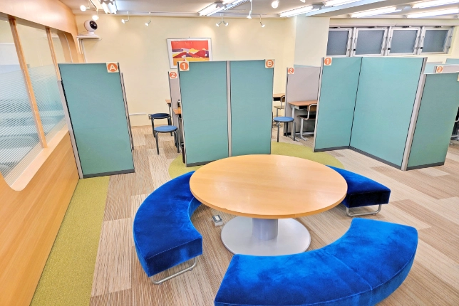 久米川校の校舎風景