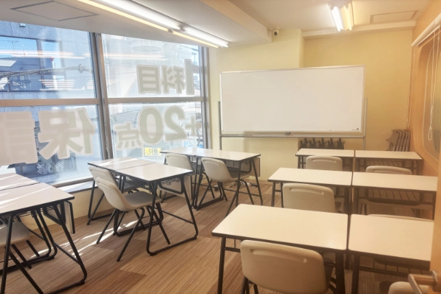 久米川校の自習室