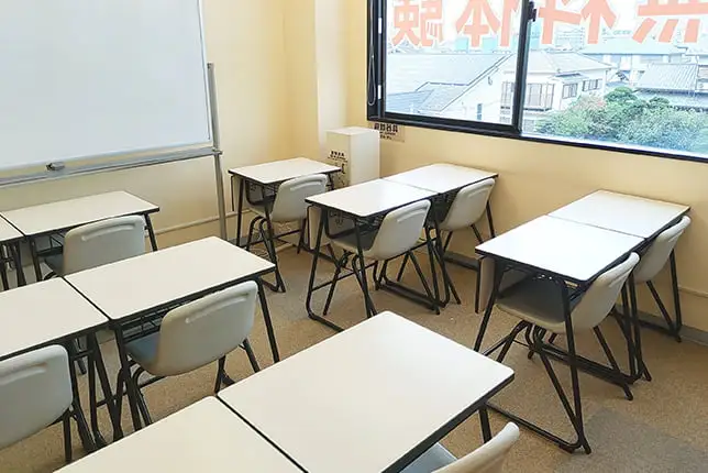 勝田台校の自習室