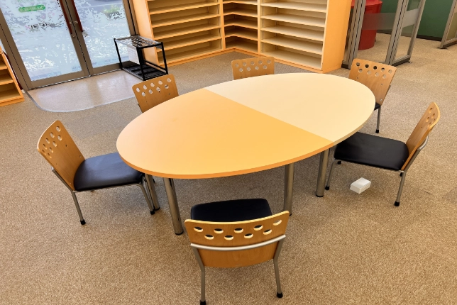 清瀬校の校舎風景