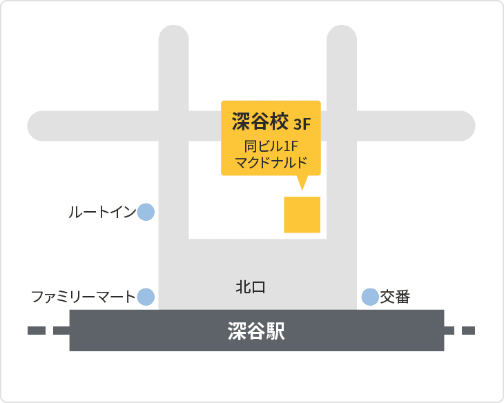 森塾 森塾 深谷校までの地図
