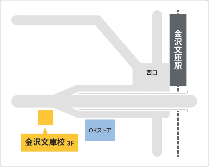 森塾 金沢文庫校までの地図