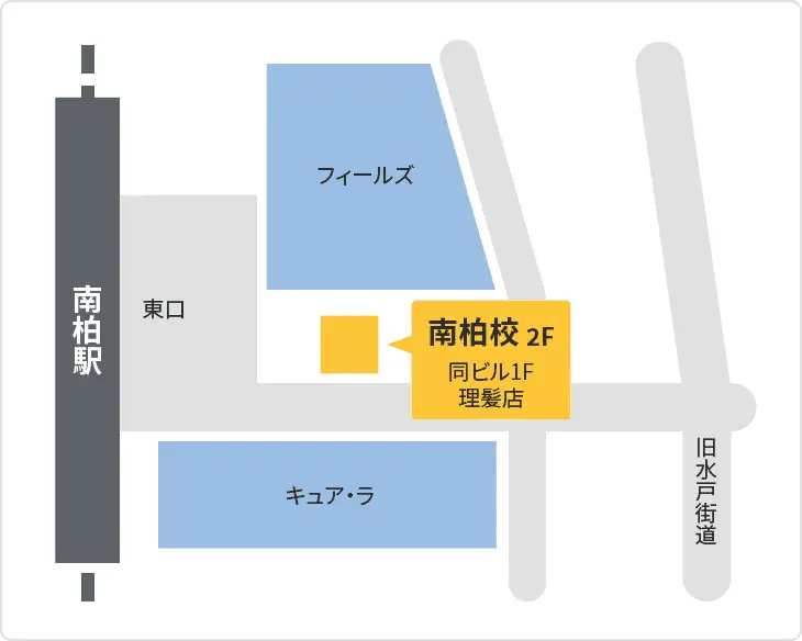 森塾 南柏校までの地図