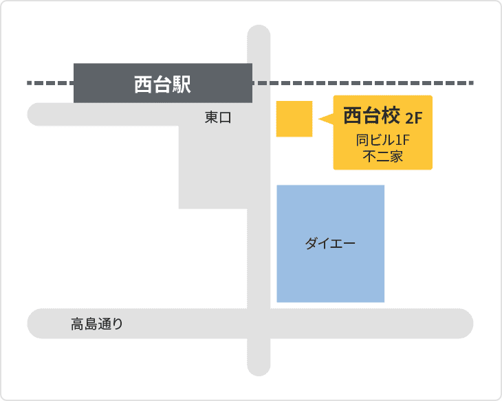 森塾 森塾 西台校までの地図