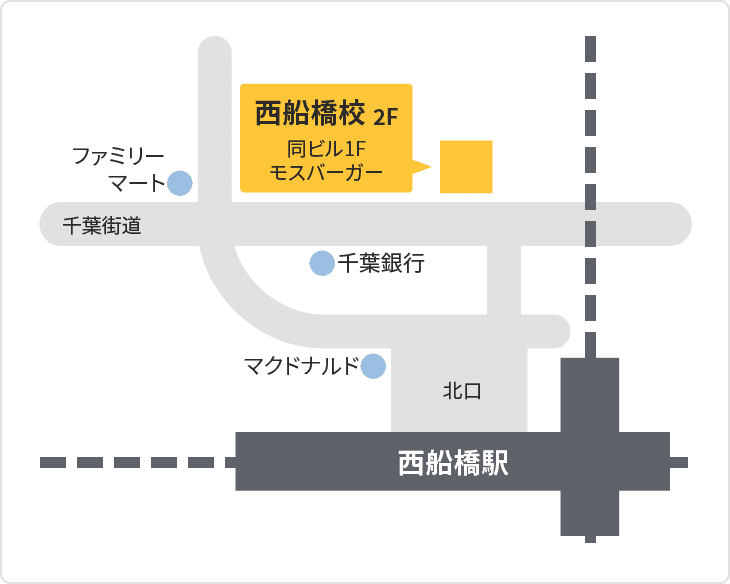森塾 森塾 西船橋校までの地図