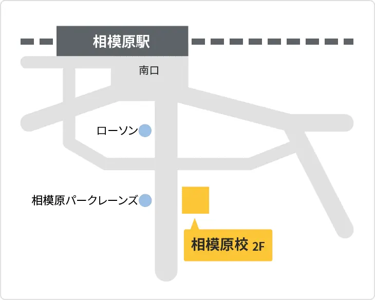 森塾 相模原校までの地図