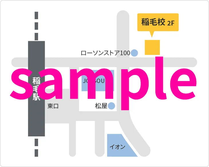 森塾 てすとまでの地図
