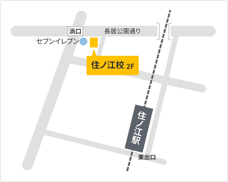 森塾 住ノ江校までの地図