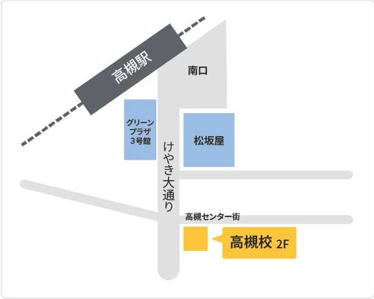 森塾 高槻校までの地図