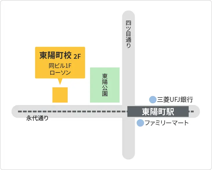 森塾 東陽町校までの地図