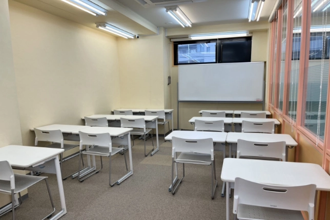 武蔵中原校の自習室