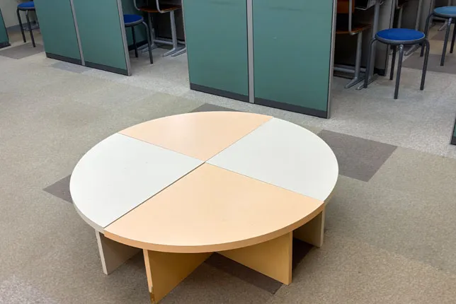 松戸校の校舎風景