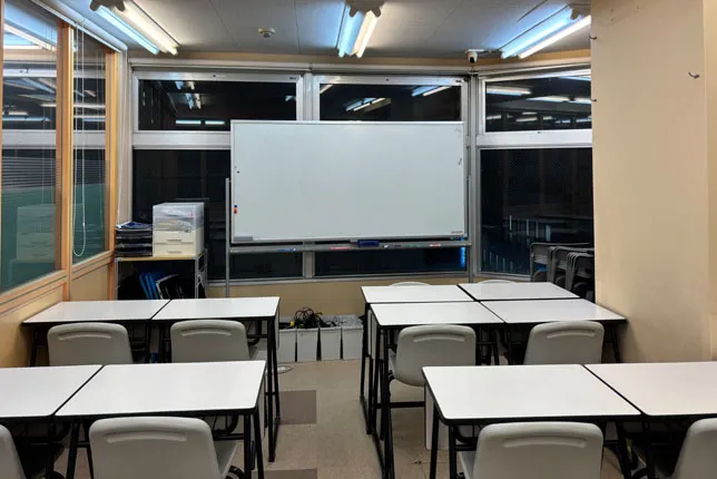 松戸校の自習室