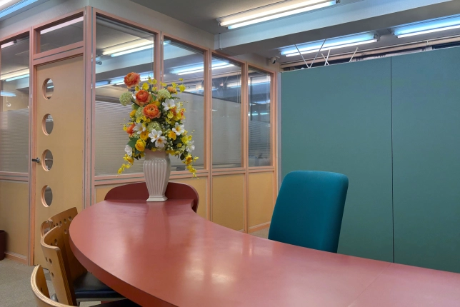 本八幡校の面談スペース