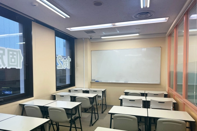 西葛西校の自習室