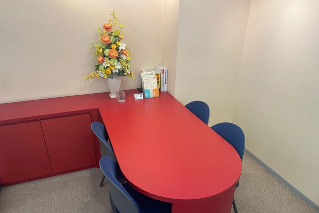 西葛西校の面談スペース