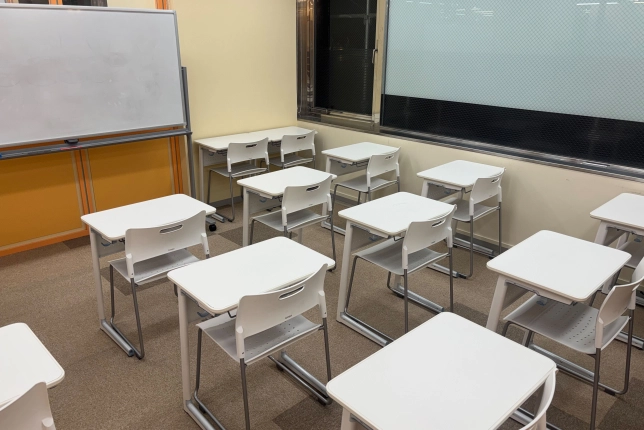 大島校の自習室