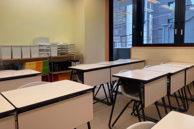 大森校の自習室