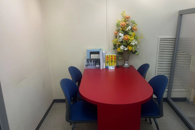 三軒茶屋校の面談スペース