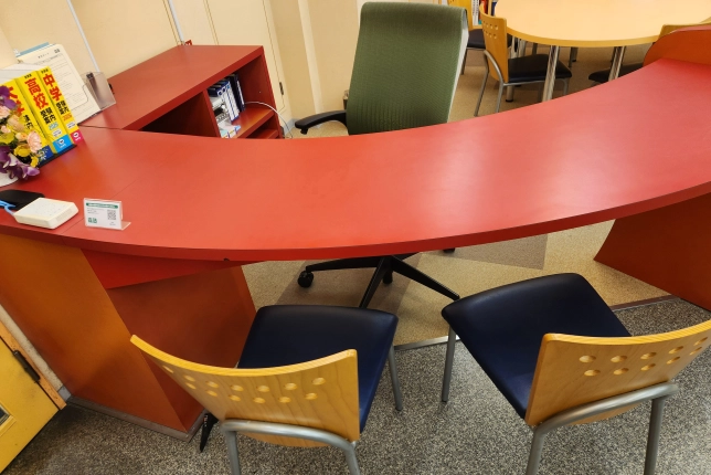 相模大野校の面談スペース