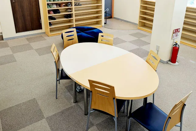 坂戸校の校舎風景