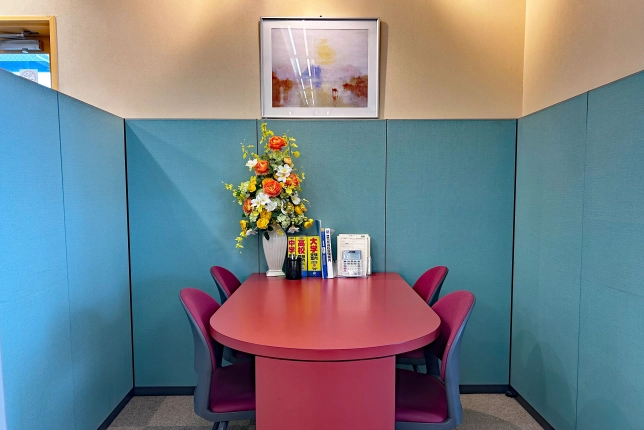 湘南台校の面談スペース