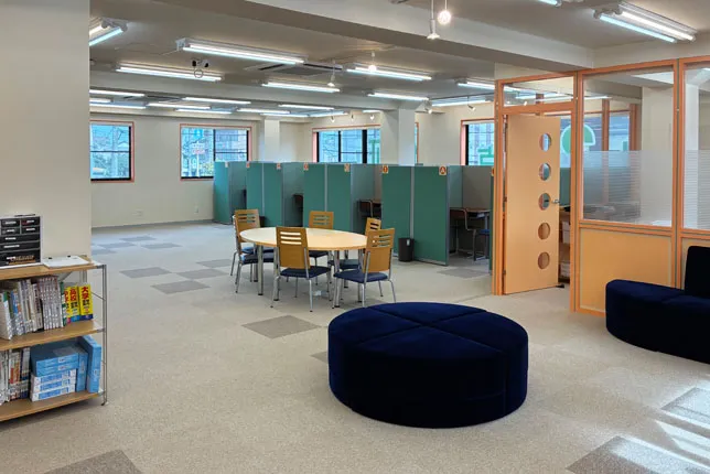 指扇校の校舎風景