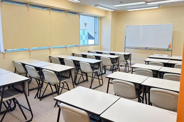 立川校の自習室