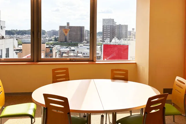 土浦駅前校の校舎風景