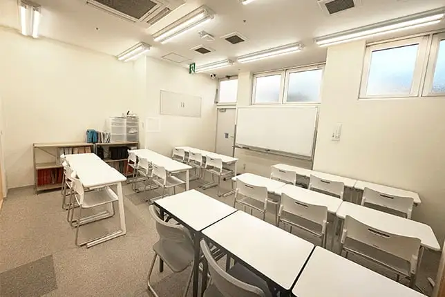 戸田校の自習室
