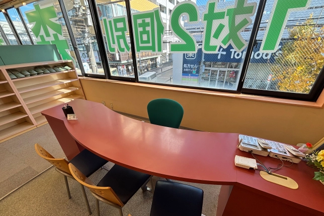 辻堂校の面談スペース