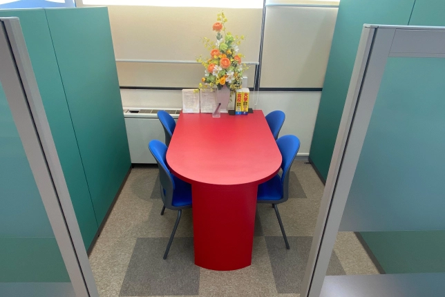 横浜校の面談スペース