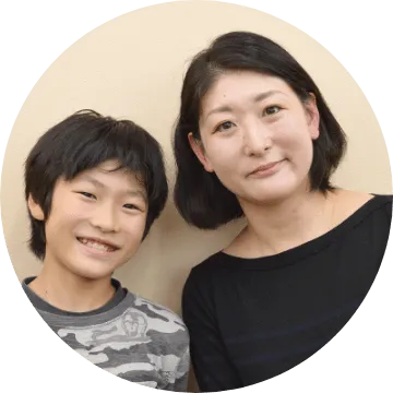 Sさん(小5)とお母様
