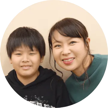Rさん(小5)とお母様