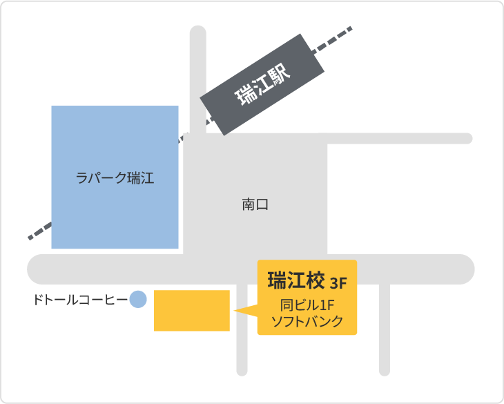 森塾 瑞江校までの地図